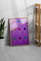 Wallity Artsrmdl4 Pintura Decorativa Enmarcada 33x48 cm con Marco de Madera Maciza y Pintura MDF Impresión Digital